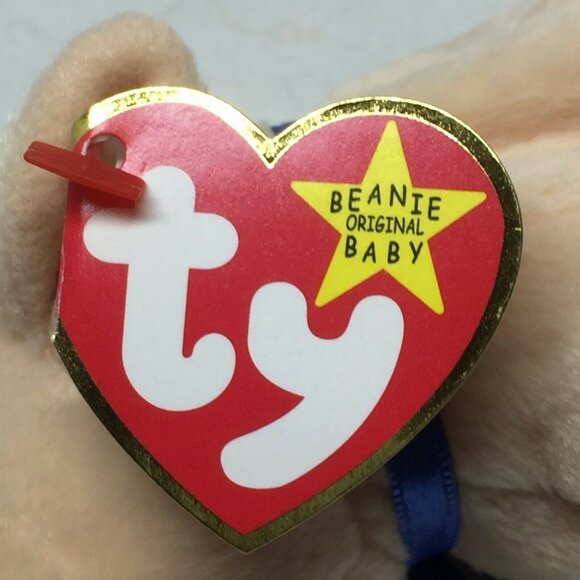 Ty Beanie Baby Knuckles Pig Plush Stuffed Animal Retired W Tag March 25 1999 - Picture 9 of 10